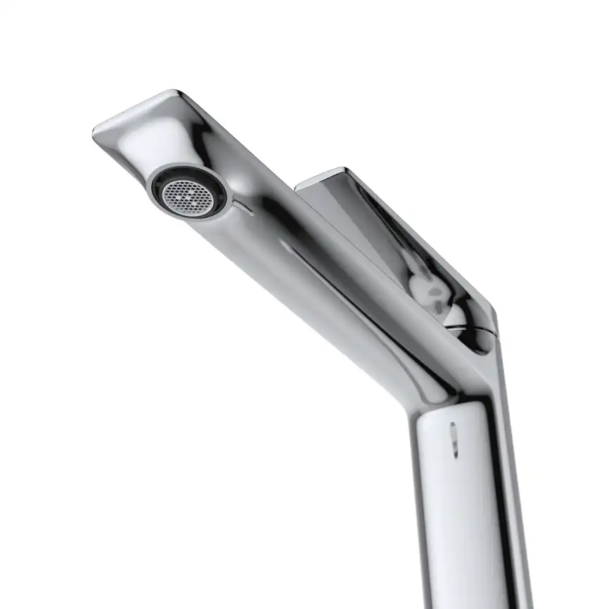 Смеситель для накладной раковины Cezares LINER-LC-01-W0, Хром фото 3