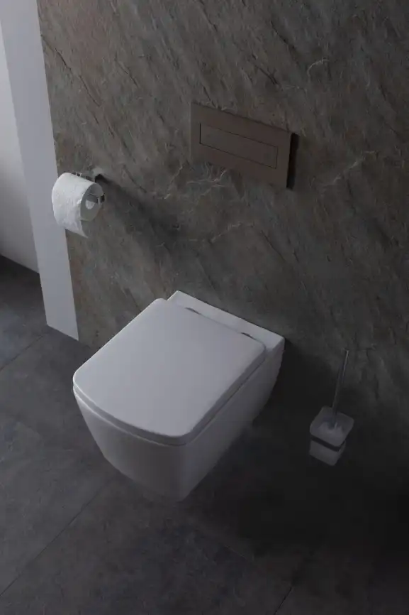 Подвесной безободковый унитаз Allen Brau Liberty 4.33004.20 без сиденья, белый глянец фото 20