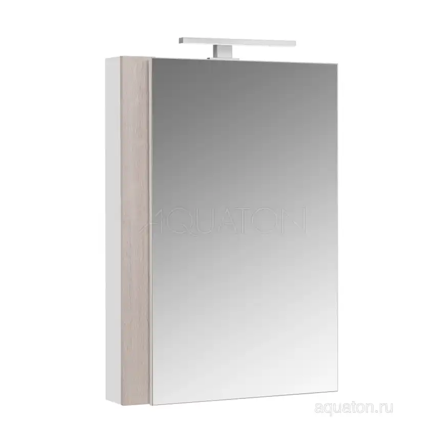 Зеркало-шкаф Aquaton Кантри 55 1A257702AHB20  цвет, белый / дуб верона фото 4
