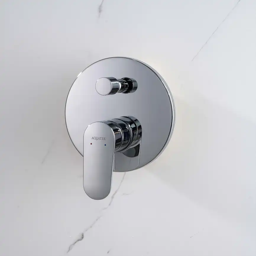 Смеситель для ванны Aquatek Ника AQ1846CR, Хром фото 8