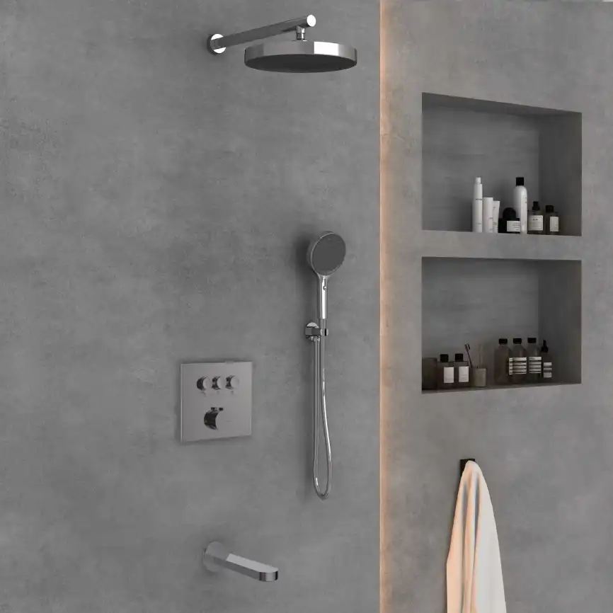 Душевая система  Vincea Inspire VSFW-431I2CH VSFW-431I2CH встраиваемая, хром фото 1