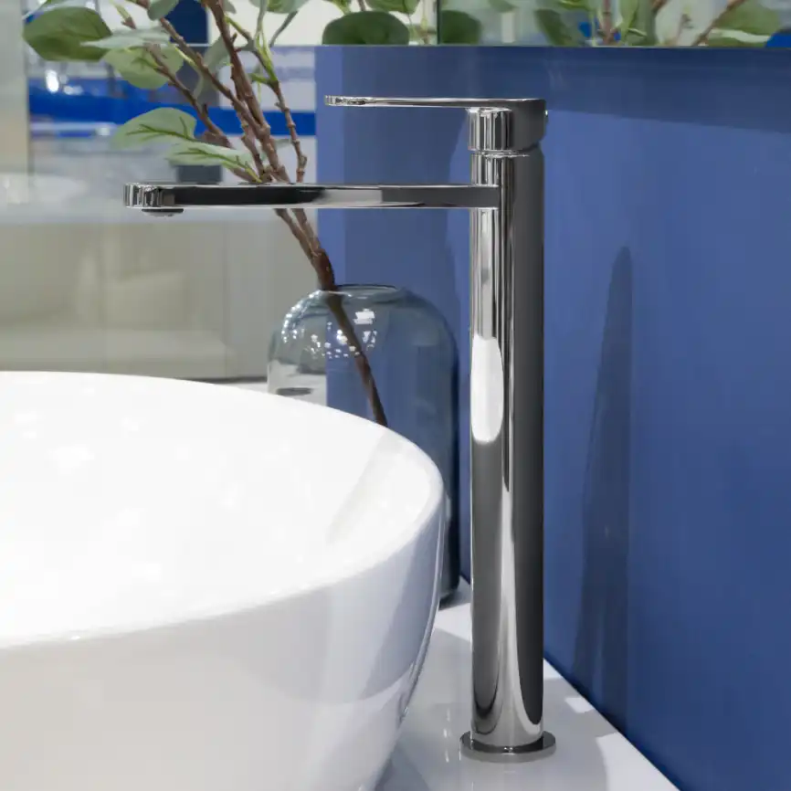 Смесители для раковины AVS Beauty 811-551-CR высокий, хром фото 12