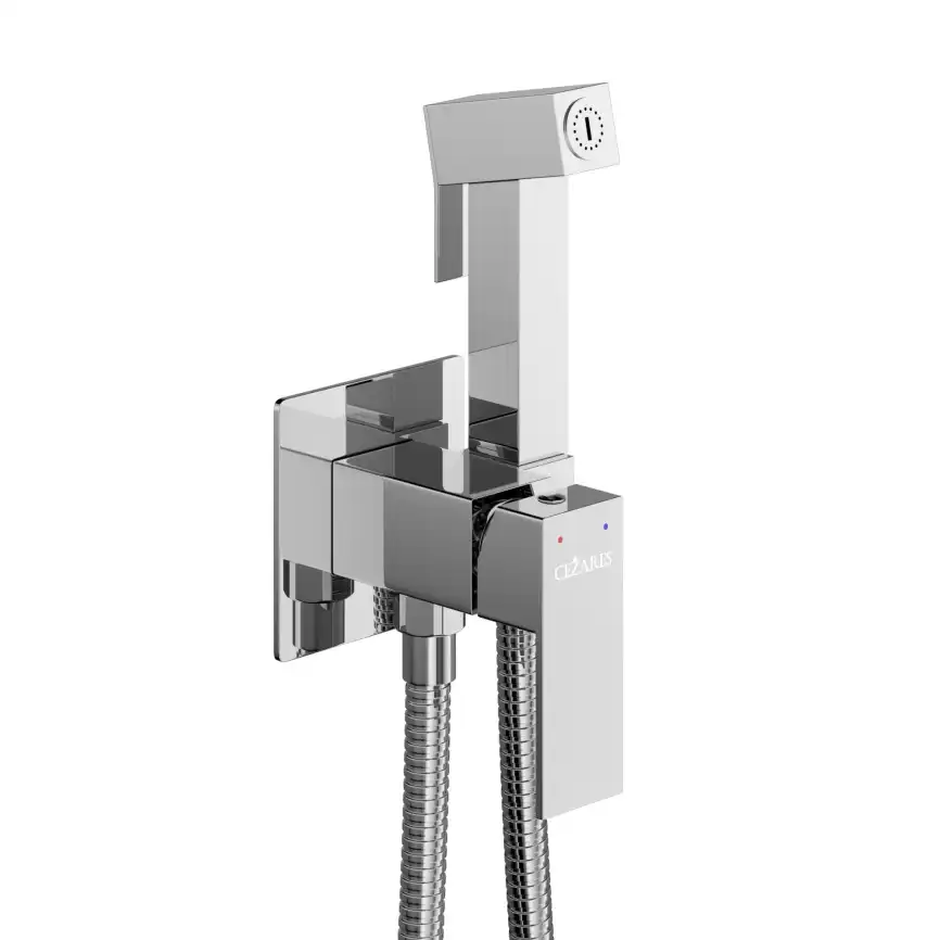 Гигиенический душ со смесителем Cezares SLIDER-DIF-01, Хром фото 2