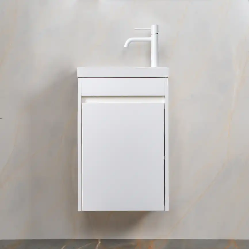 Тумба с раковиной AVS Миниатюра 40 R белая, K821-08-400R-WG-04-410WG фото 2