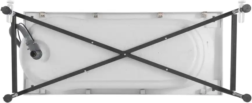 Акриловая ванна Aquanet Light 170х70 (244927), на каркасе, белая фото 6