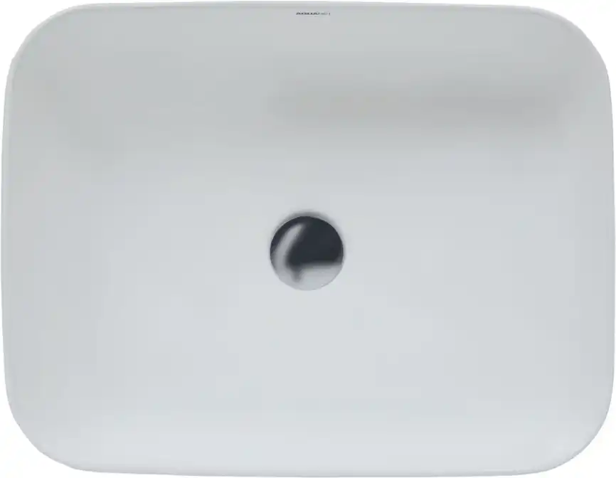 Раковина накладная Aquanet SOUL-1 50х40х13,5 прямоугольная, Белая глянцевая фото 3