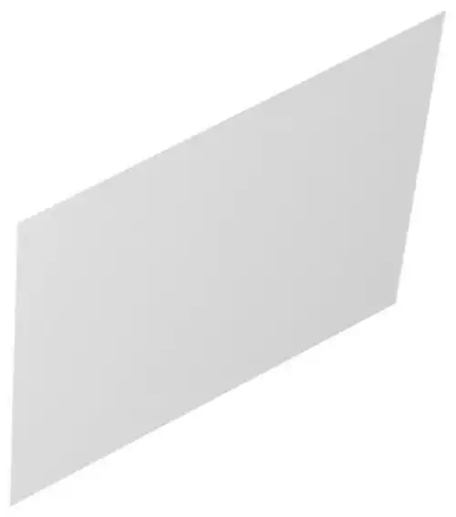 Боковой экран Aquanet Vega 100, Белая фото 3