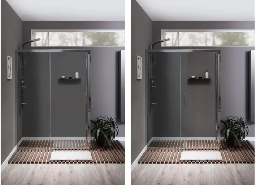 Душевой уголок Aquanet Delta NPE1131 150x80, прозрачное стекло фото 10