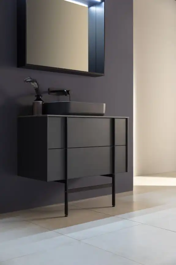 Тумба под раковину Allen Brau Reality 80 1.32005.AM антрацит матовый фото 46