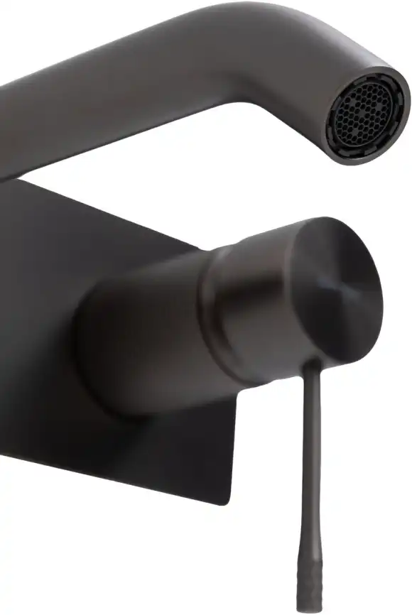 Смеситель для раковины Allen Brau Priority 4.0 5.31D03-MG (с внутренней частью) графит браш фото 4