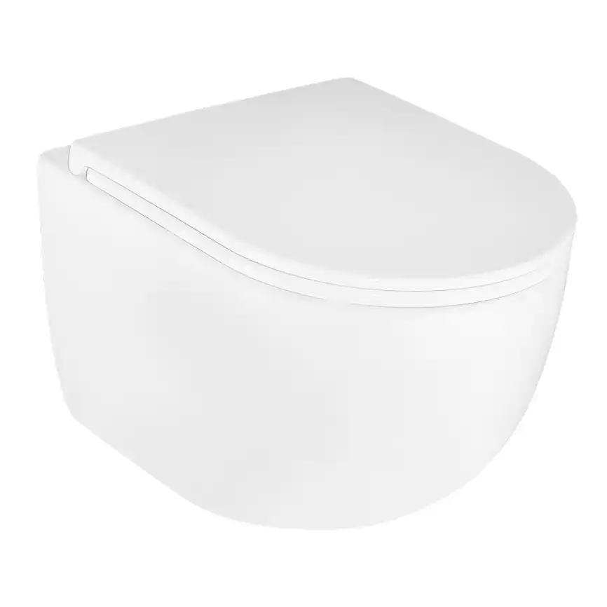 Унитаз подвесной Azario TERSO AZ-092E-UQ3 подвесной, безободковый, со смывом 