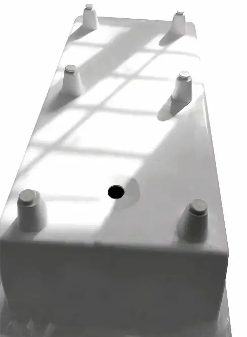 Ванна из литьевого мрамора  Aqua de Marco NESTOR 177х80 Белая 1180WNES фото 10