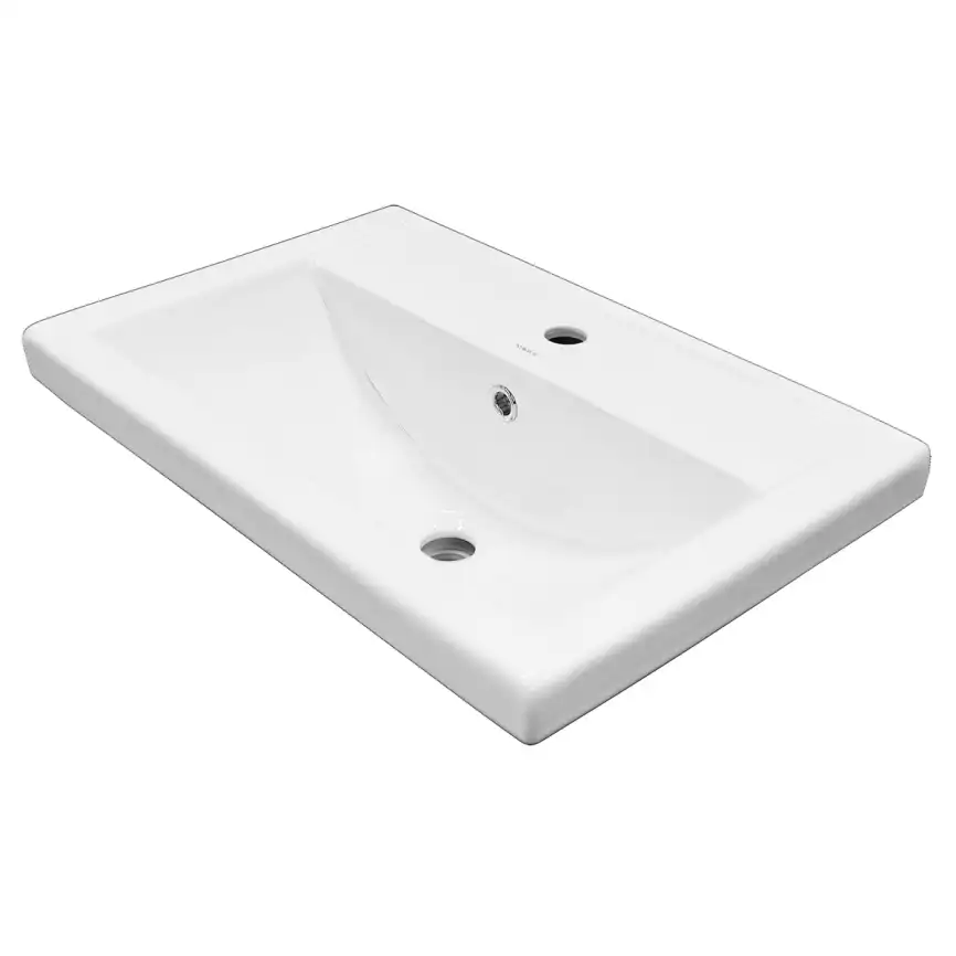 Тумба с раковиной Azario KANTRI 80/1Н CS00097256, напольная+двери с раковиной Фостер 80, белая фото 6