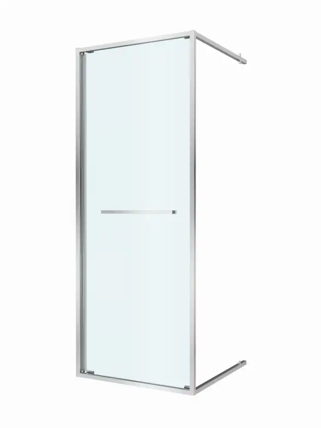 Душевая дверь CEZARES LUX-B-FS-1-80-C-CR прозрачное стекло, профиль Хром фото 9