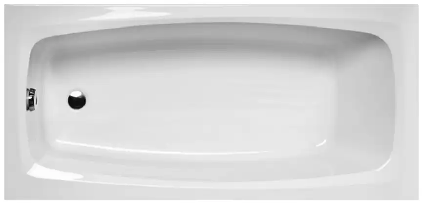 Акриловая ванна Alba Spa VALENCIA 160х70 см, ВПР0060000100, Белая фото 1
