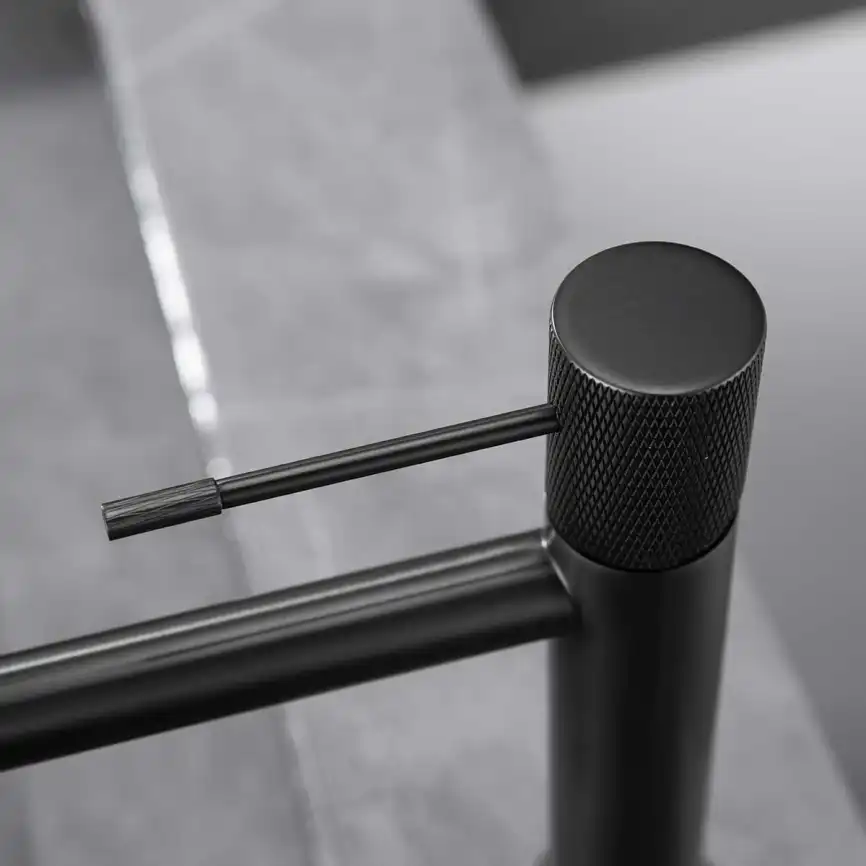 Смеситель для раковины Vincea Desire VBF-1D1MB однорычажный, черный фото 4