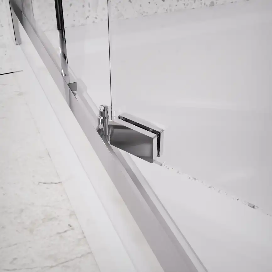 Душевой уголок Azario 90х90 AZ-L47-90-MGR-CL, профиль графит матовый, стекло Прозрачное фото 8