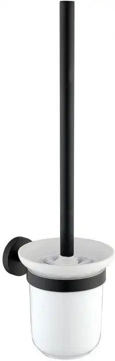 Ершик для унитаза Allen Brau Priority 6.31008-31 белый/черный матовый фото 1