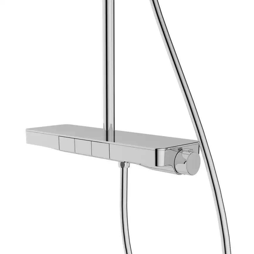 Душевая система  Vincea Inspire VSFS-3I12TCH VSFS-3I12TCH  с термостатом, хром фото 5