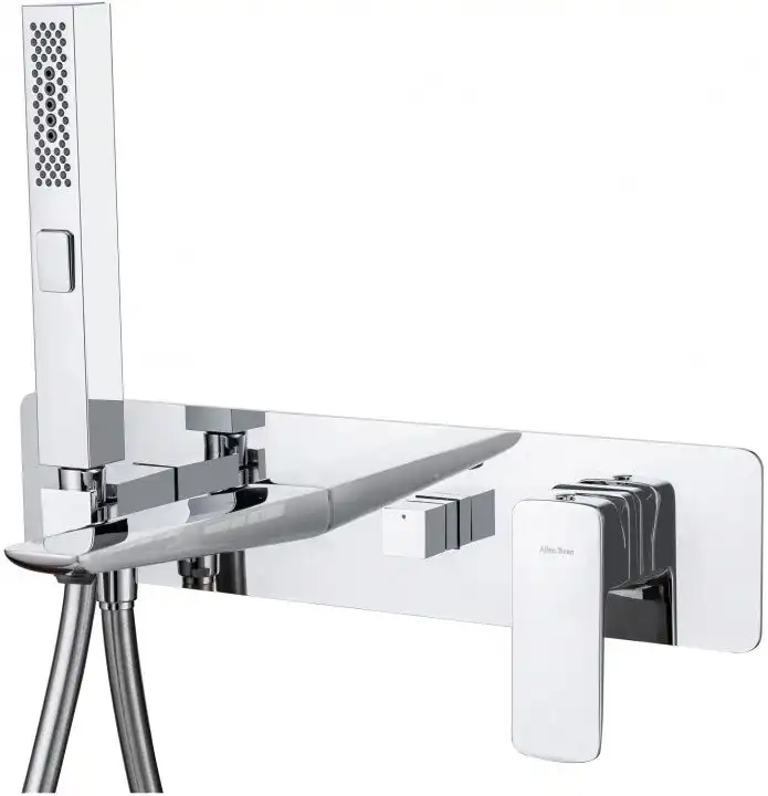 Смеситель для ванны с душем Allen Brau Infinity 5.21007-00 встраиваемый, с внутренней частью, Хром фото 1