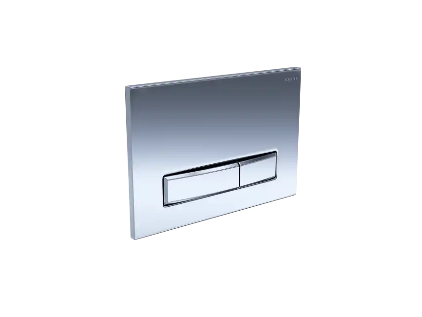 Панель смыва Aquatek Slim Хром глянец (клавиши прямоугольные) KDI-0000023 фото 2