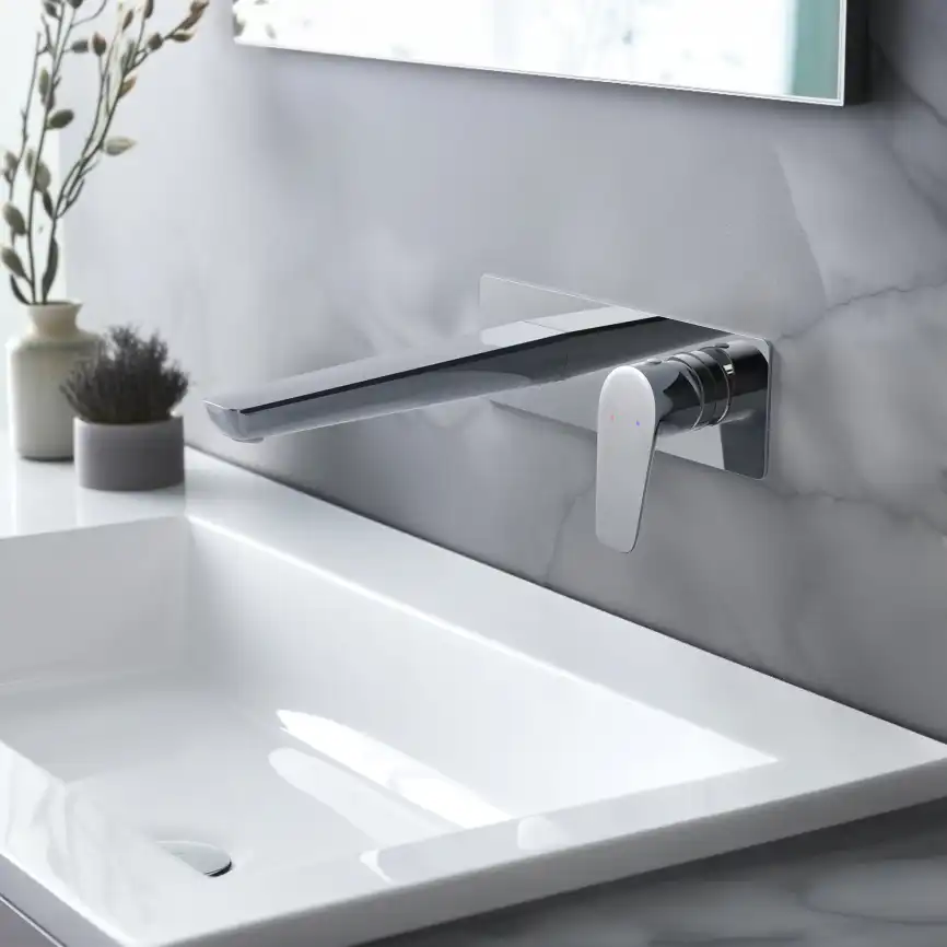 Смеситель для раковины Aquatek Бетта AQ1113CR встраиваемый, с внутренней частью, Хром фото 2