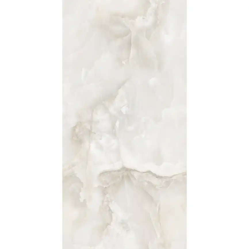 Керамогранит AVS Onyx Light Live 60x120 полированный, бежевый фото 1