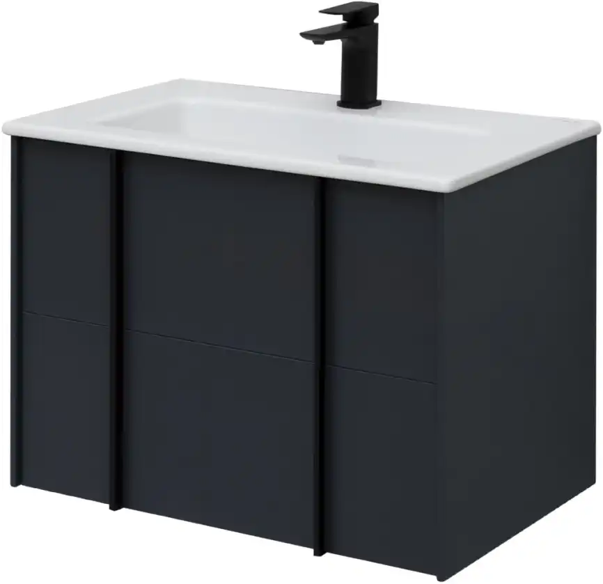 Тумба под раковину Allen Brau Reality 70 1.32004.AM антрацит матовый фото 7