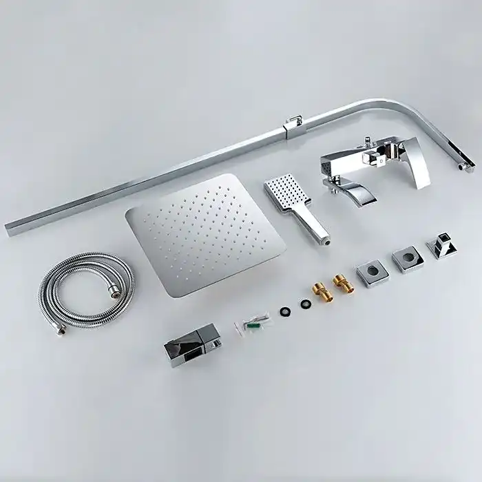 Душевая система Gappo G2407 с поворотным изливом, Хром фото 13