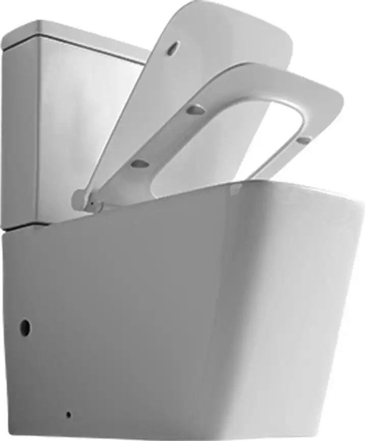 Унитаз напольный Logan L2C с сидением Soft Close -SLIMSEAT фото 4