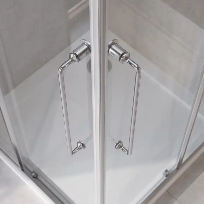 Душевой уголок CEZARES RELAX-304-A-2-100-C-CR стекло Прозрачное, профиль Хром фото 4