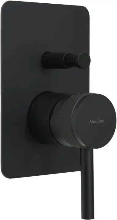 Смеситель для душа Allen Brau Priority 5.31011-31 встраиваемый, с внутренней частью, Черный матовый фото 1