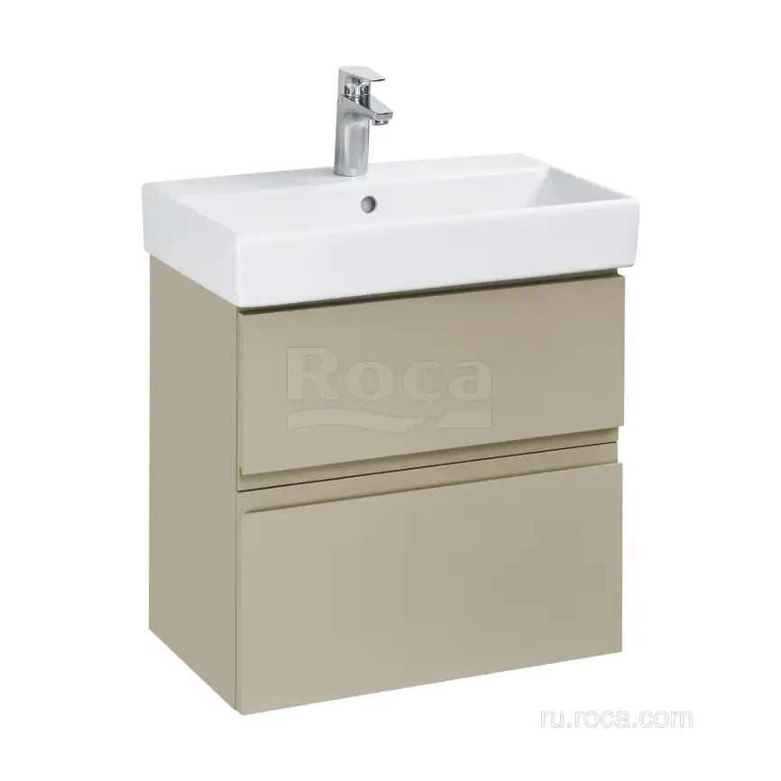 Тумбы под раковину Roca Oleta 60 A857639515 подвесная, цвет, Капучино фото 1