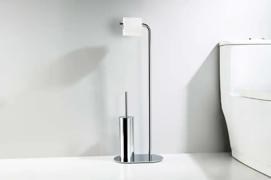 Ершик для унитаза Aquatek Оберон AQ4231CR, Хром фото 3