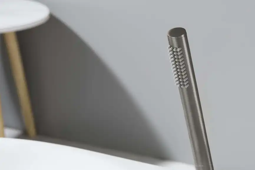 Душевая лейка Aquatek Европа AQ2002BGM, Оружейная сталь фото 3