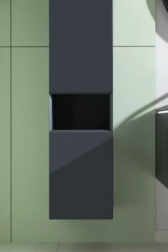 Шкаф-пенал Allen Brau Infinity 35 1.21010.AM L антрацит матовый фото 16