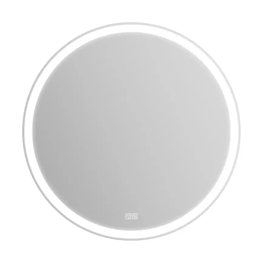 Зеркало BelBagno SPC-RNG 80х80 SPC-RNG-800-LED-TCH-WARM с подстветкой, сенсорный выключатель, с подогревом фото 1