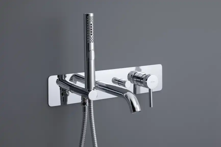 Смеситель для ванны с душем Allen Brau Priority 5.31006-00 встраиваемый, с внутренней частью, Хром фото 8