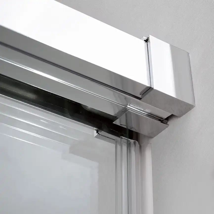 Душевой уголок CEZARES DUET SOFT-AH-1-160/100-C-Cr стекло Прозрачное, профиль Хром фото 7