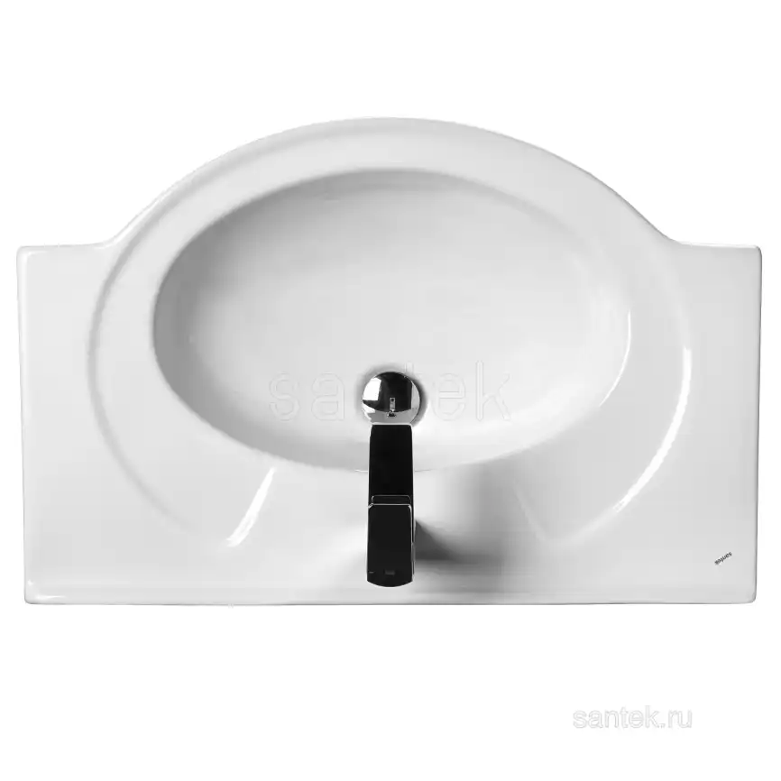 Раковина Santek Байкал 75 отверстие под смеситель 1WH110259 фото 3