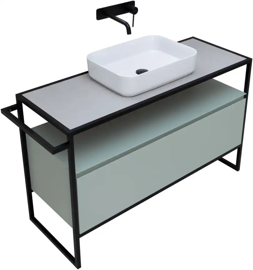 Тумба под раковину Allen Brau Priority 120 1.31004.PWM папирус матовый фото 8