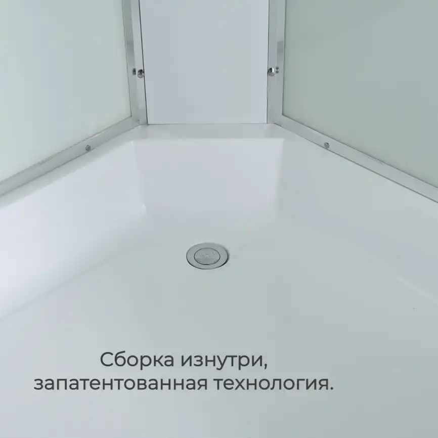 Душевая кабина AvaCan EM3912LT 120x90 см, средний поддон, с крышей, левая фото 5