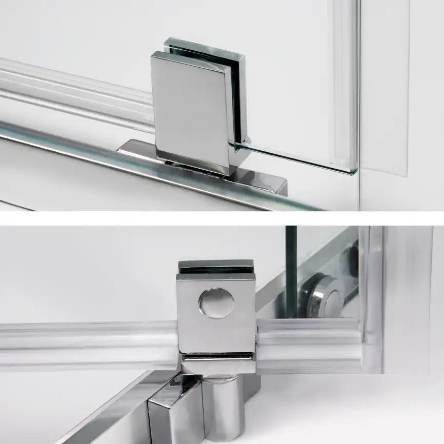 Душевой уголок WasserKRAFT Leine 35P 90х90 35P11 профиль Хром стекло Прозрачное фото 7