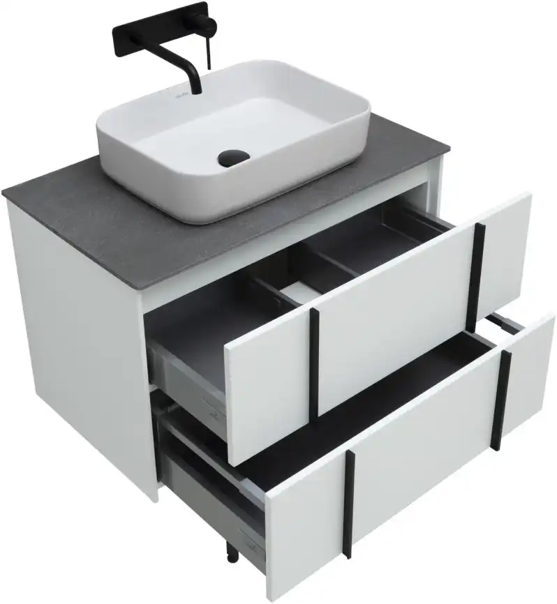 Тумба под раковину Allen Brau Reality 80 1.32005.WM белый матовый фото 25