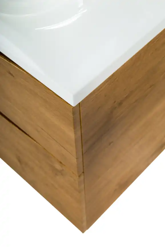 Тумба под раковину BelBagno MARINO-H60-800-2C-SO-RN-P подвесная Rovere Nature фото 10