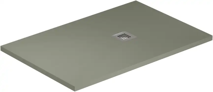Душевой поддон Allen Brau Priority 120x90 8.31007-CGM из искусственного камня олива фото 3