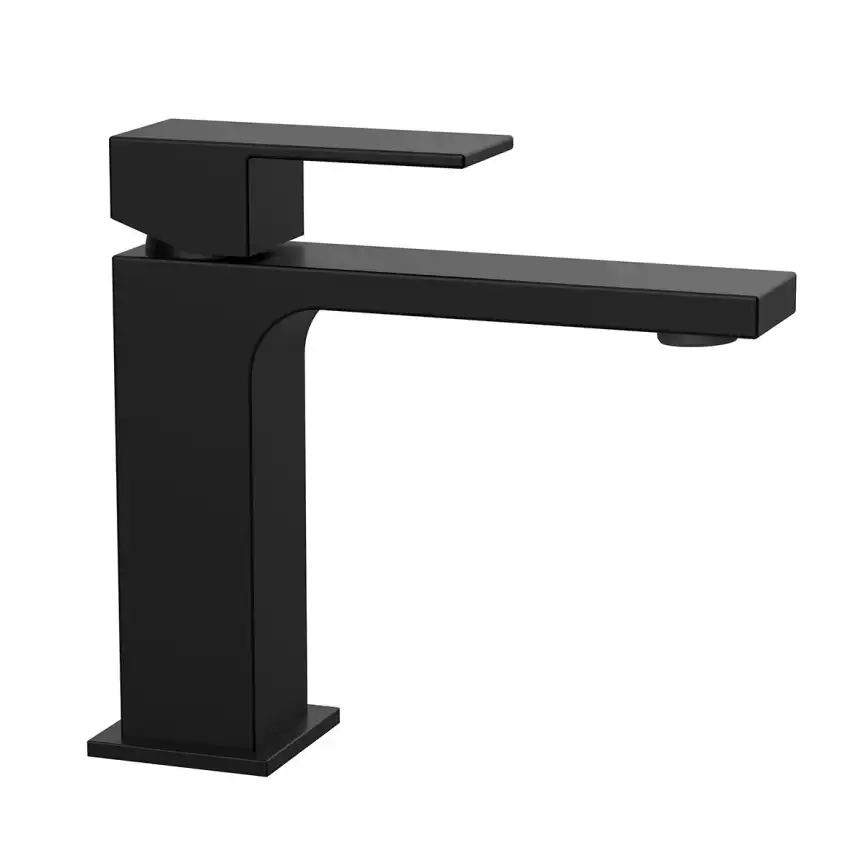 Смеситель для раковины Vincea Cube VBF-1C01MB однорычажный, черный фото 2