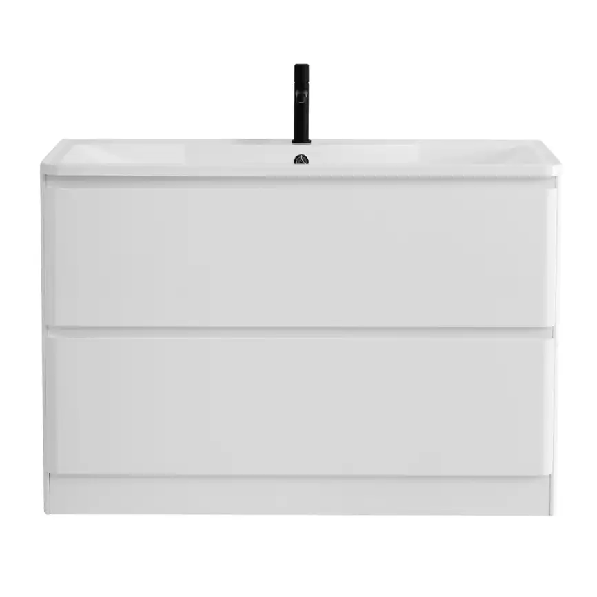 Тумба под раковину BelBagno ALBANO-1200-2C-SO-BL подвесная Bianco Lucido фото 1