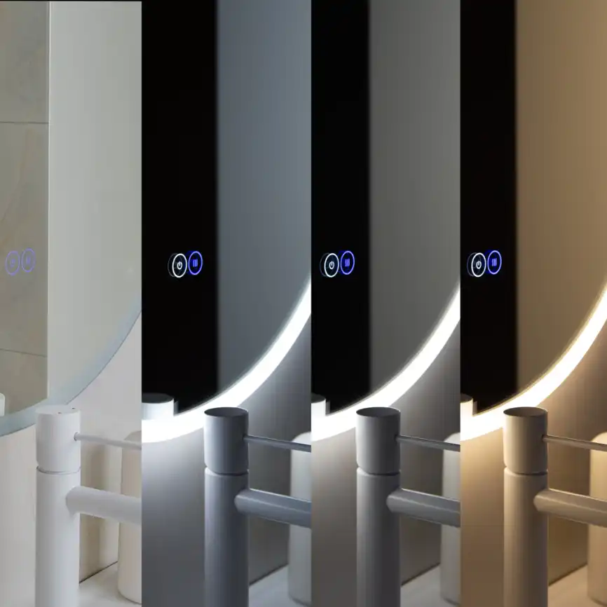 Зеркало с подсветкой AVS Агния 60x120 см, антипар фото 7