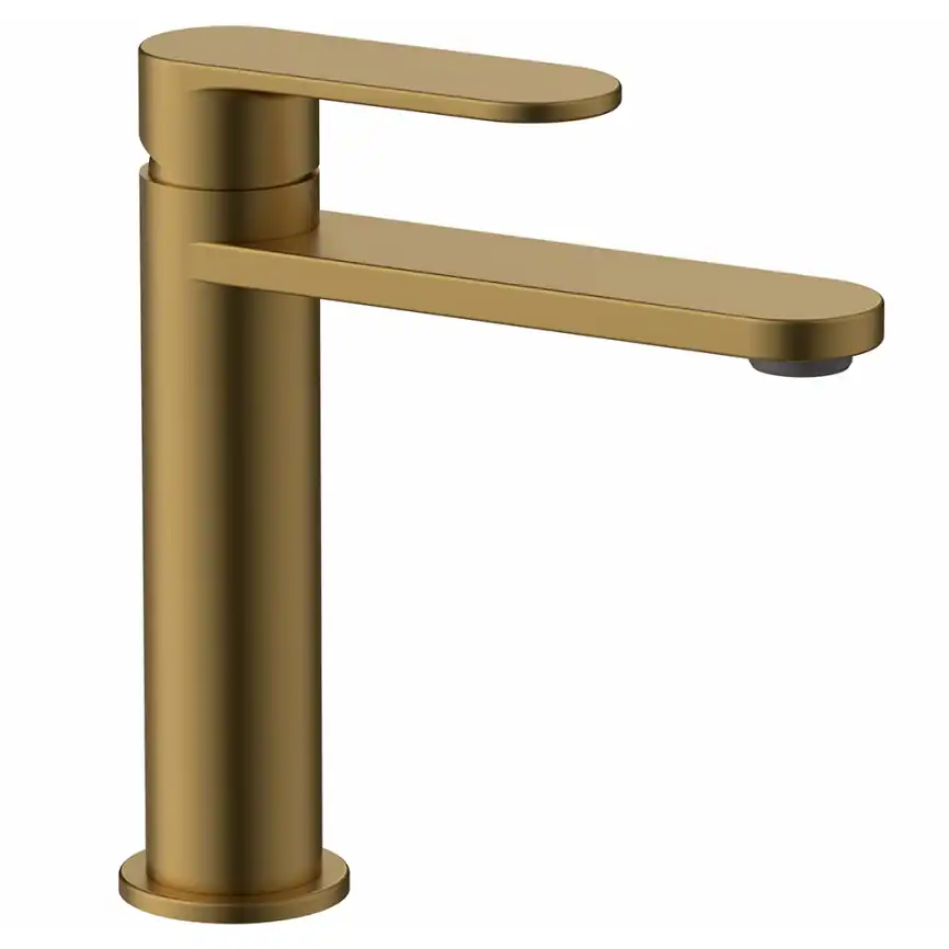 Смеситель для раковины AVS Beauty брашированное золото, 811-550-BG фото 2